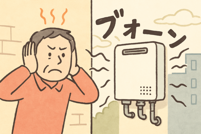 給湯器うるさい苦情が起きる原因とは