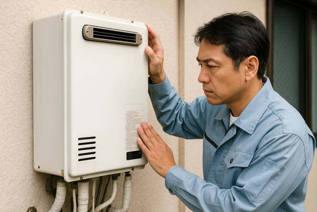ガス給湯器うるさい時に確認すること
