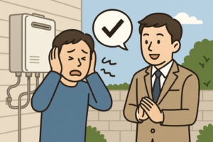 給湯器うるさい苦情への正しい対応方法