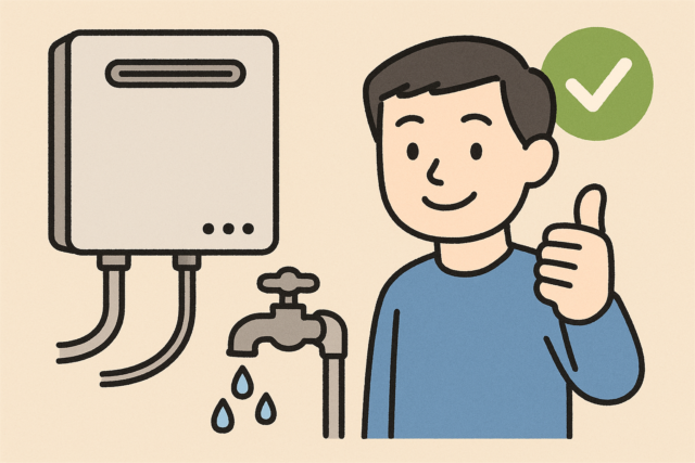 給湯器元栓を開けっ放しにして大丈夫か
