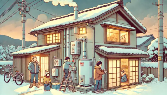 冬の給湯器トラブルを防ぐには