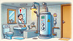 節水シャワーヘッドが給湯器に負担か