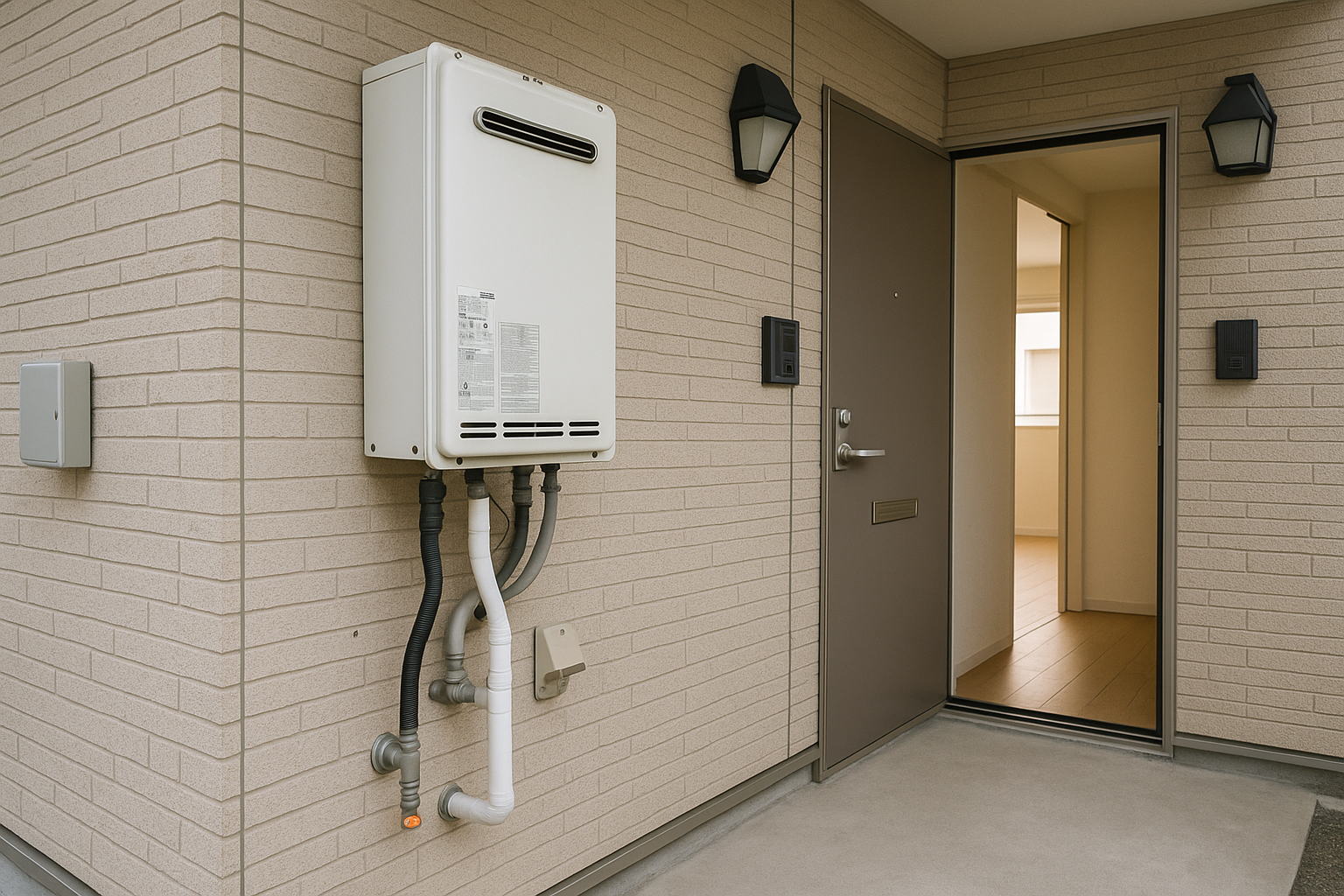 給湯器がない？アパート設備の確認方法