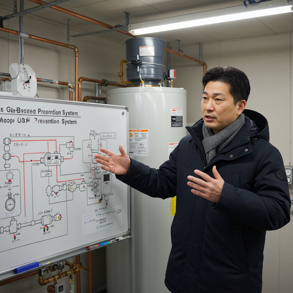 ガスを使う凍結防止の仕組みとは