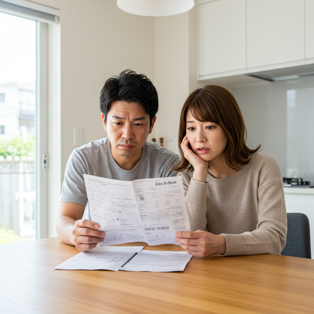 ガス代が急増したときのチェックポイント