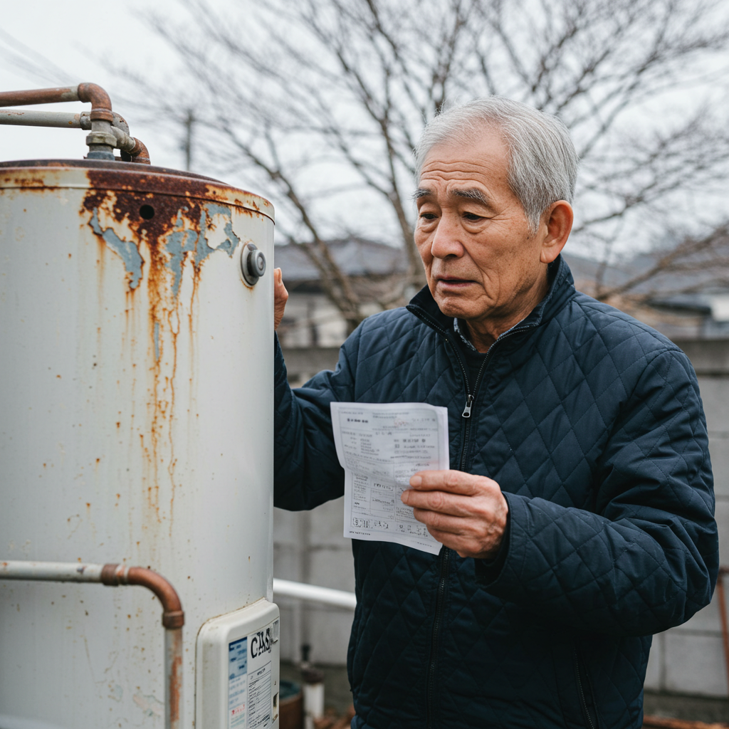 給湯器劣化がガス代に与える影響