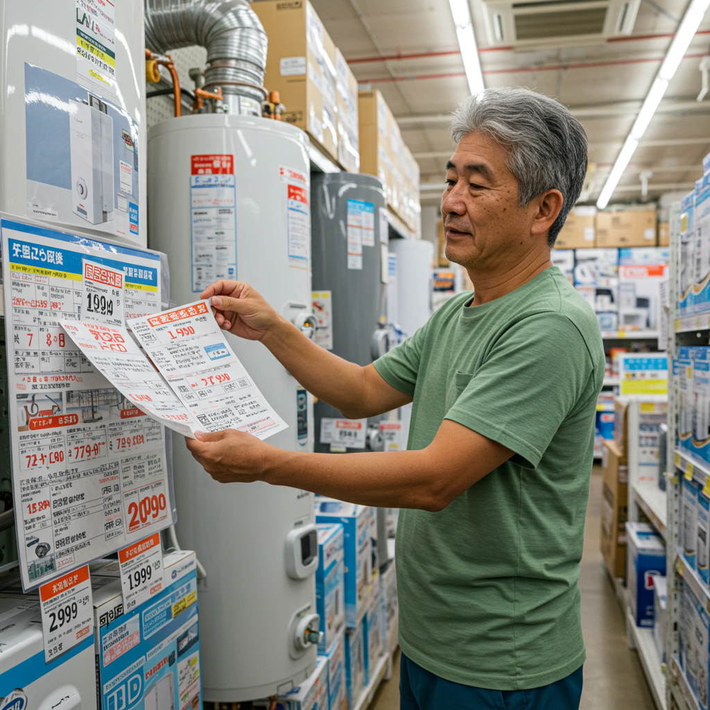 リンナイの給湯器24号の定価は？