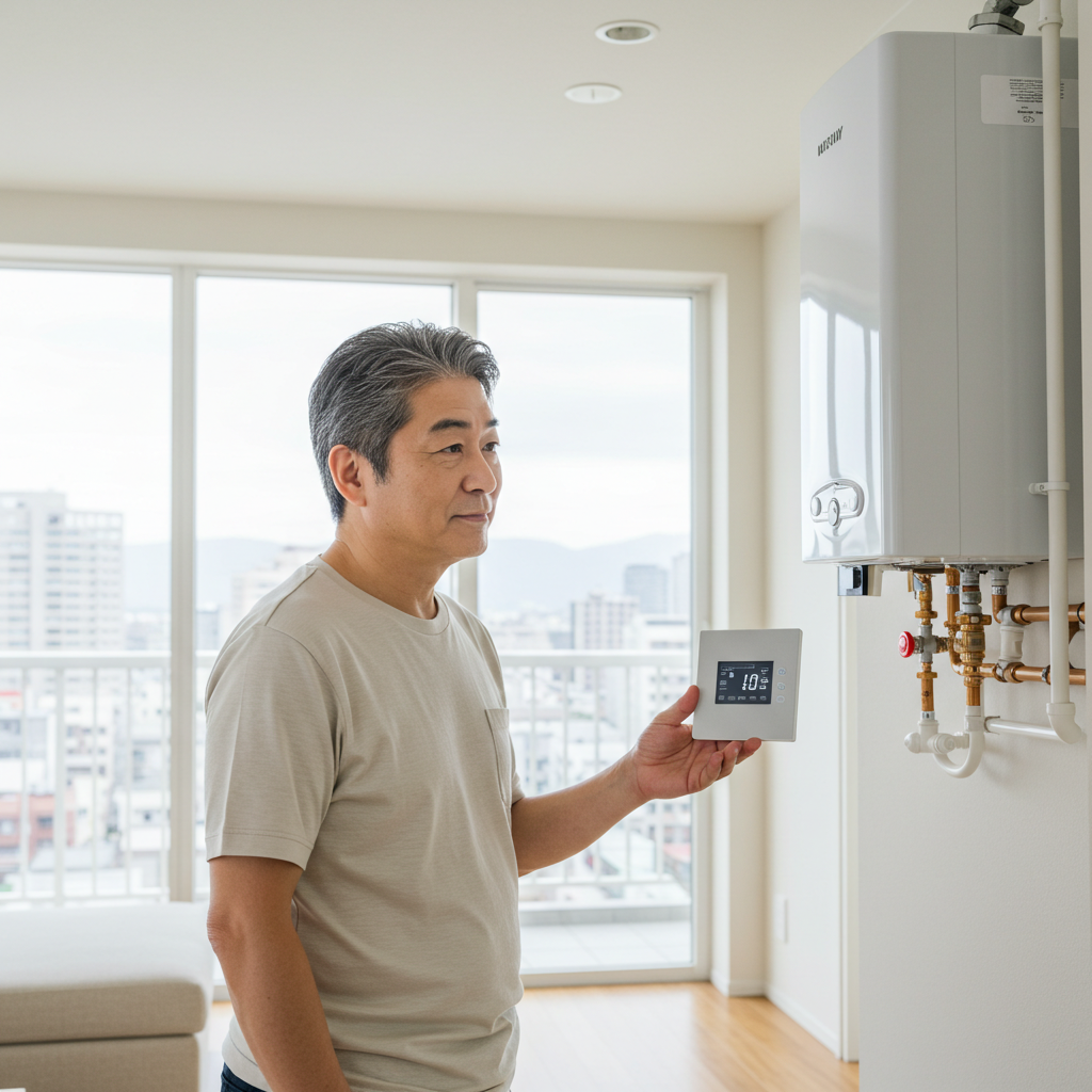 マンションお湯が出ない水は出るときの原因とは