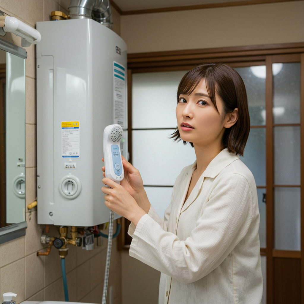 節水シャワーヘッドで給湯器は故障する？