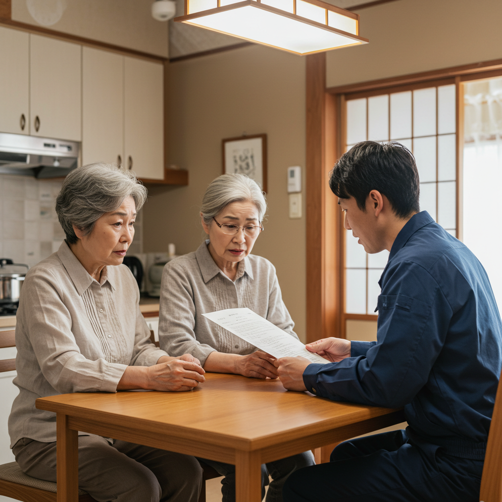 給湯器の点検 怖い話とは
