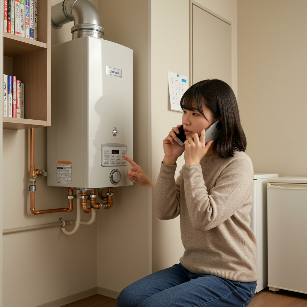 賃貸物件でノーリツ888が出たときの対処法