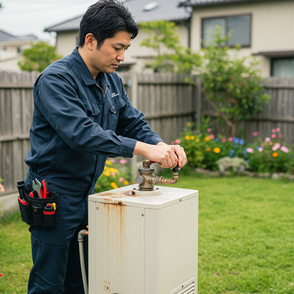 給湯器ガス元栓を閉めるタイミング