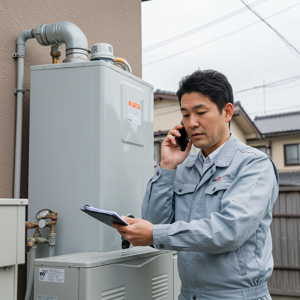 給湯器の交換工事はどれくらい待つ必要がありますか？