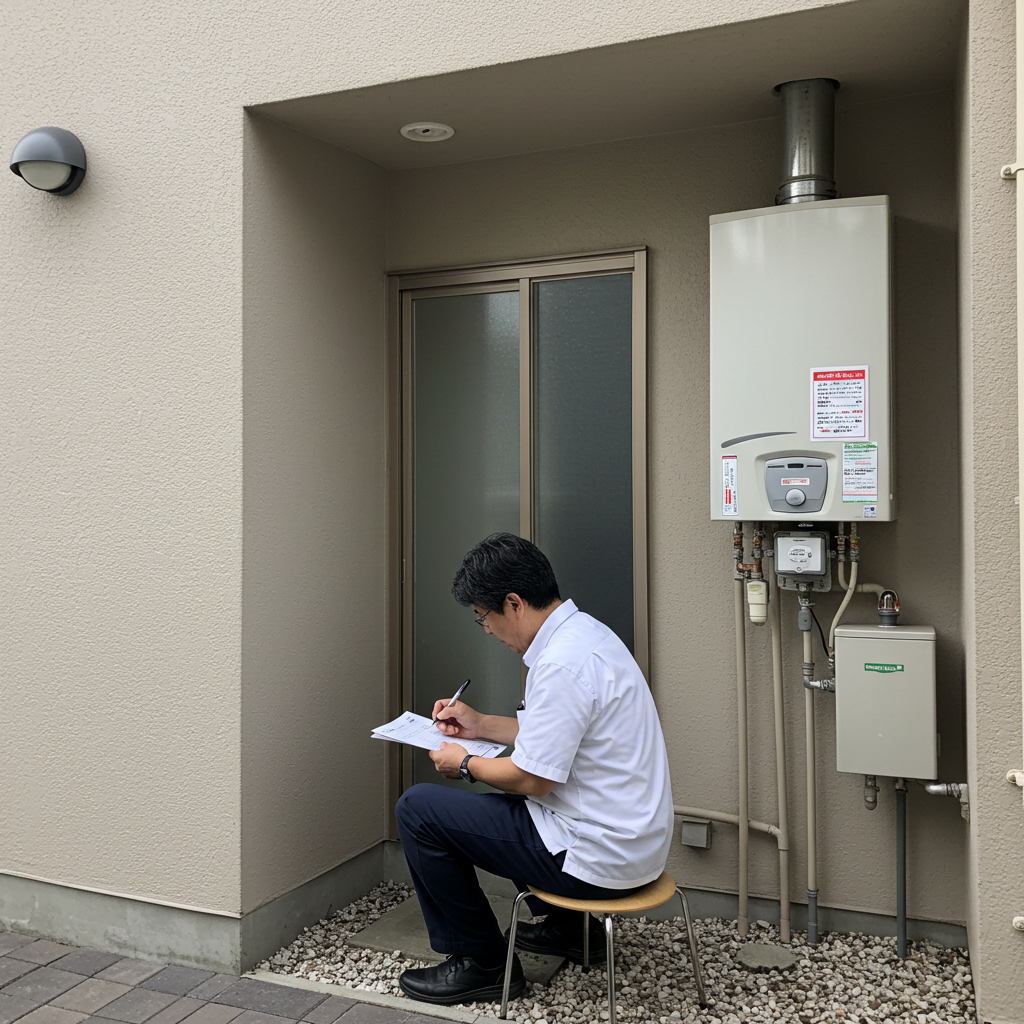 マンション給湯器交換の流れを解説