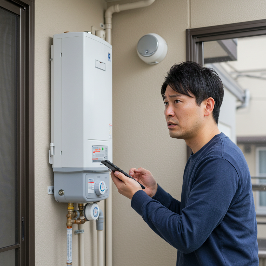 賃貸物件で給湯器が壊れた時はどうすればいいですか？