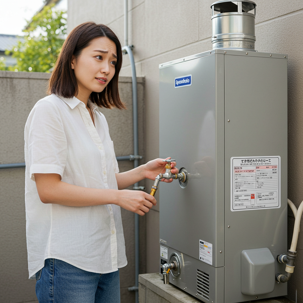 給湯器 お湯を出すと音がする理由