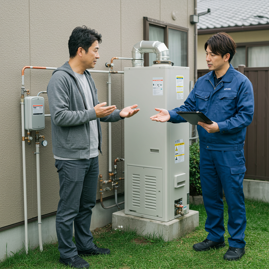 給湯器 取り外しのみ依頼は可能か