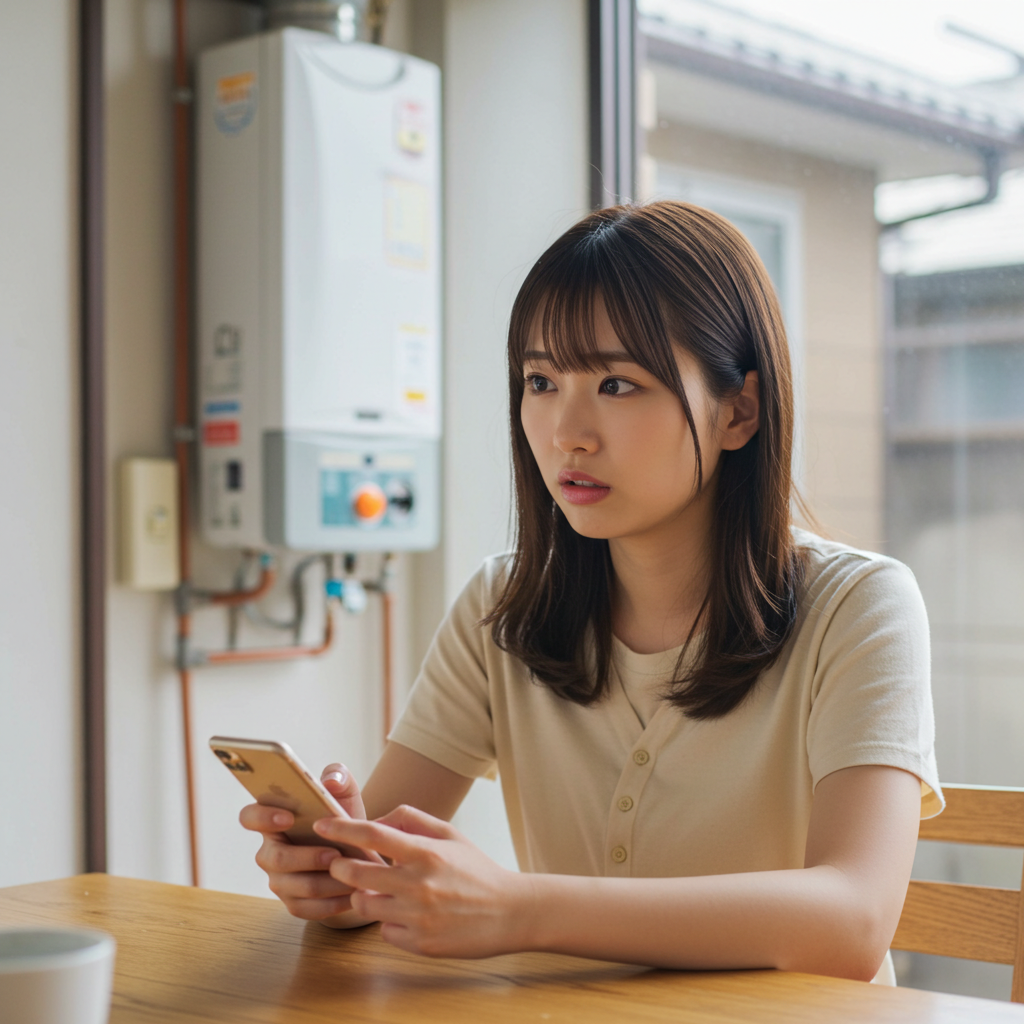 給湯器の無料点検の電話はどこからかかってきますか