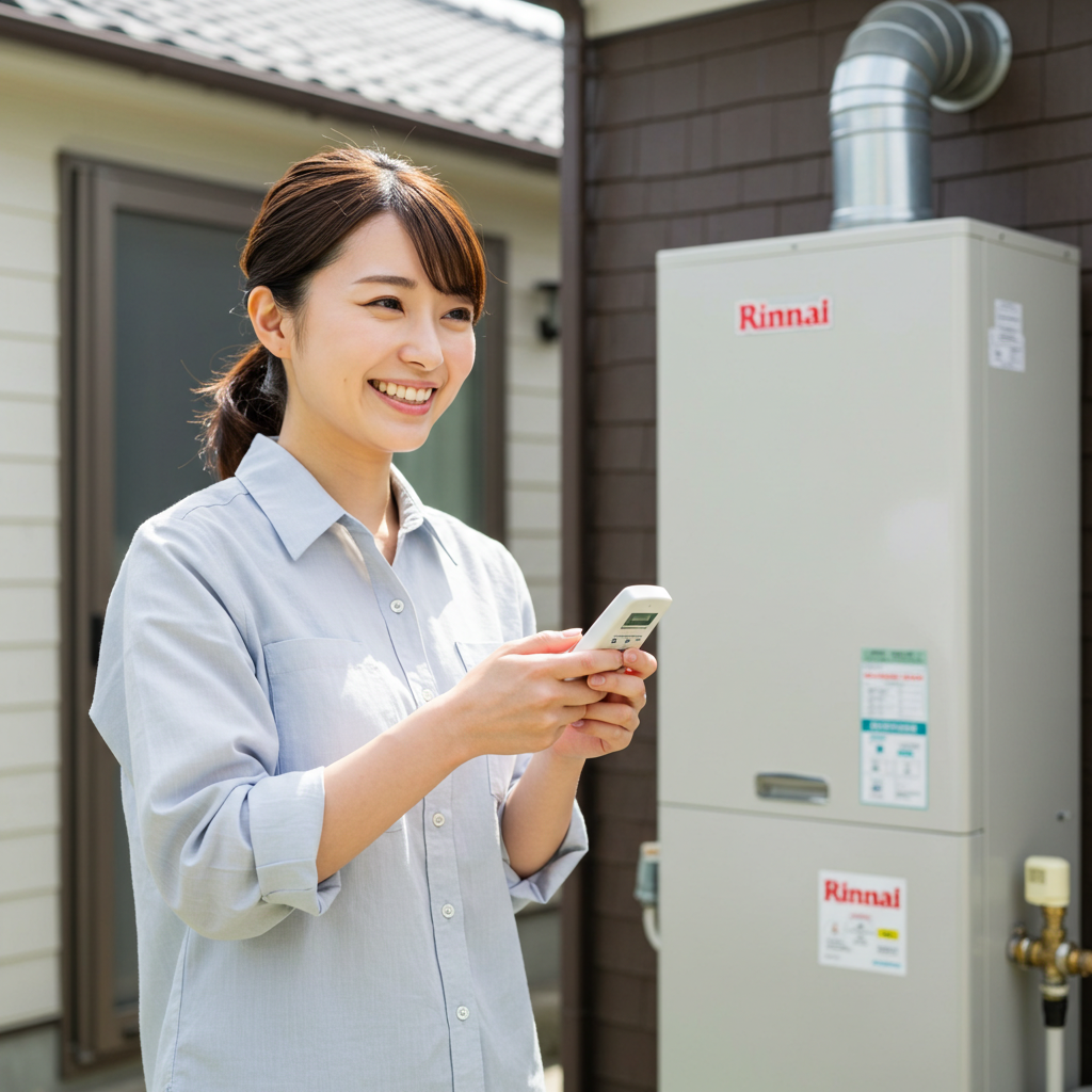 リンナイ 給湯器 無線リモコンの利点