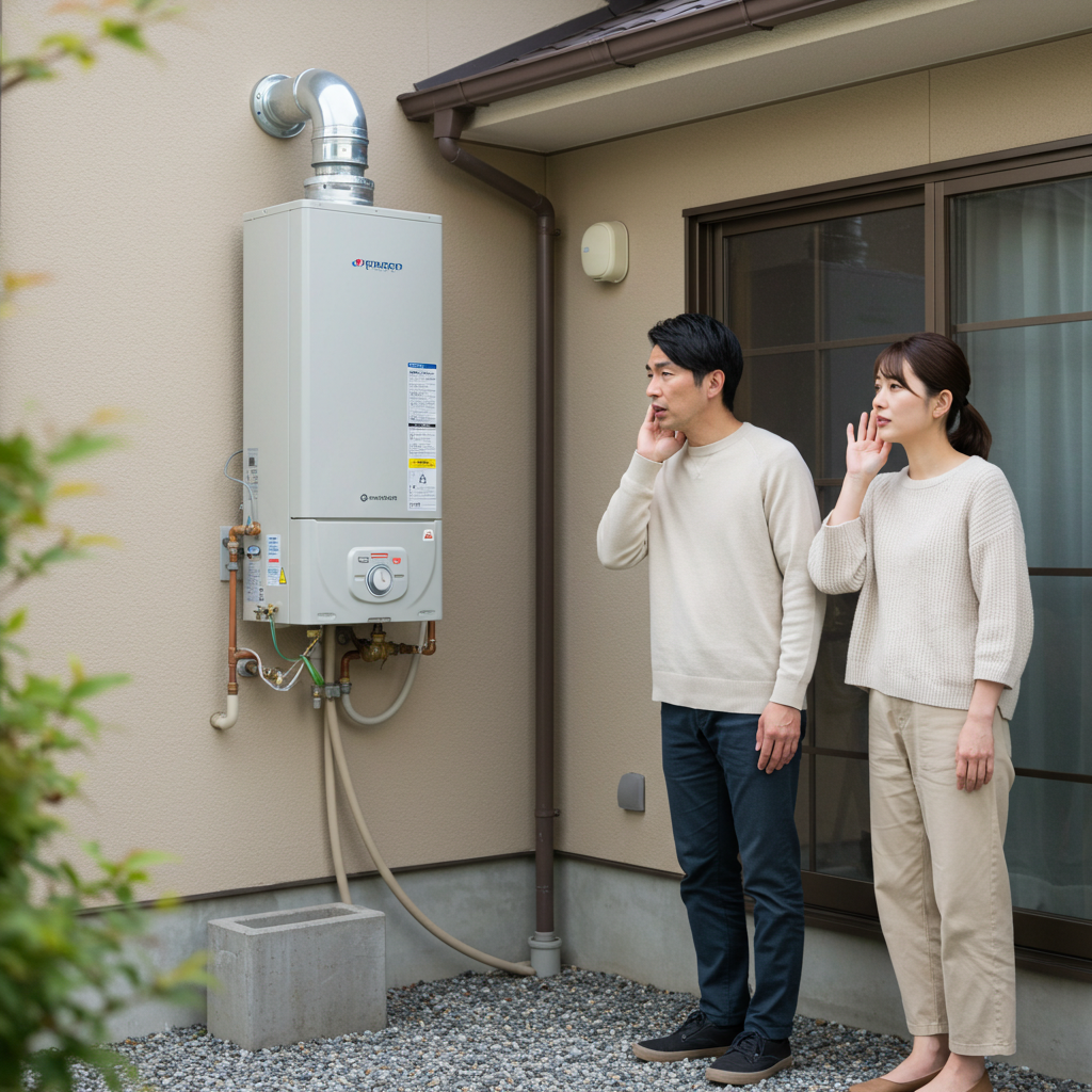 給湯器 使ってないのに音がする理由