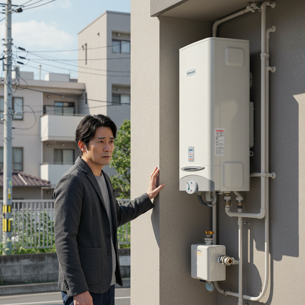 アパートの給湯器が壊れたら誰が負担するのですか？