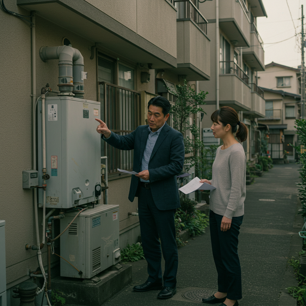 アパート 給湯器 故障 誰が 払うかを解説