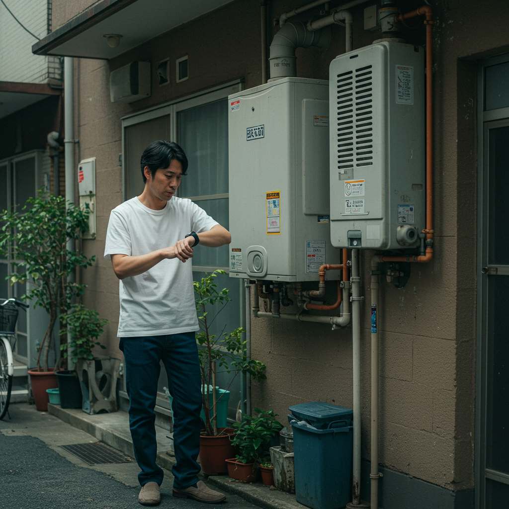 賃貸 給湯器 故障 修理遅い場合の対処