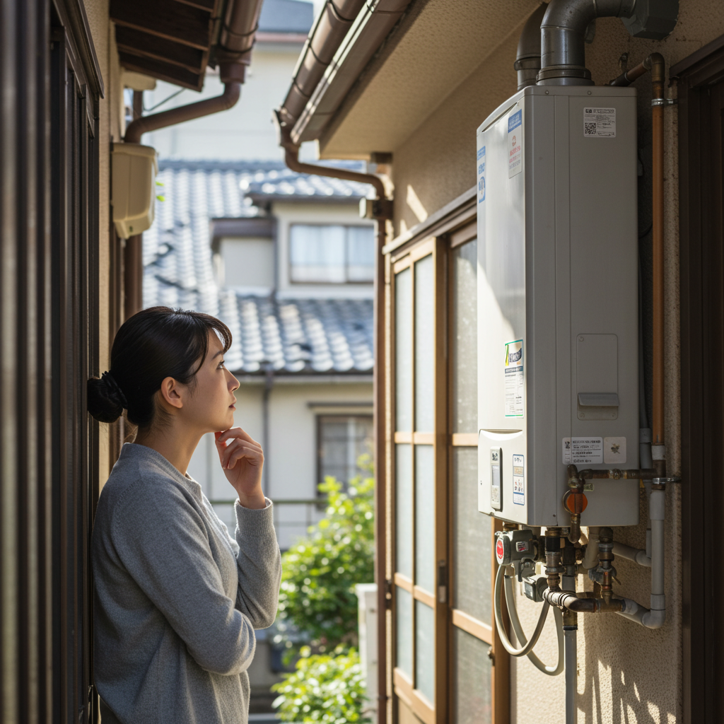 給湯器 電源 入れっぱなし ガス代の影響は？