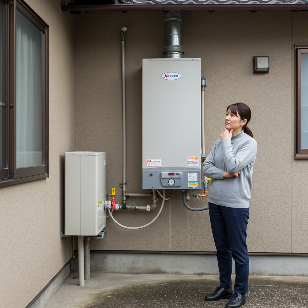 給湯器 電源 切るべきか判断のポイント