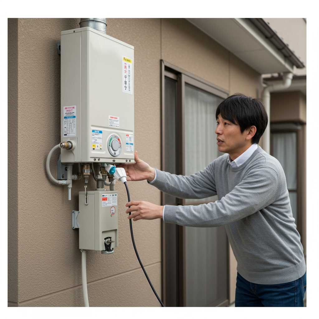 給湯器のコンセントを抜いても大丈夫？注意点まとめ