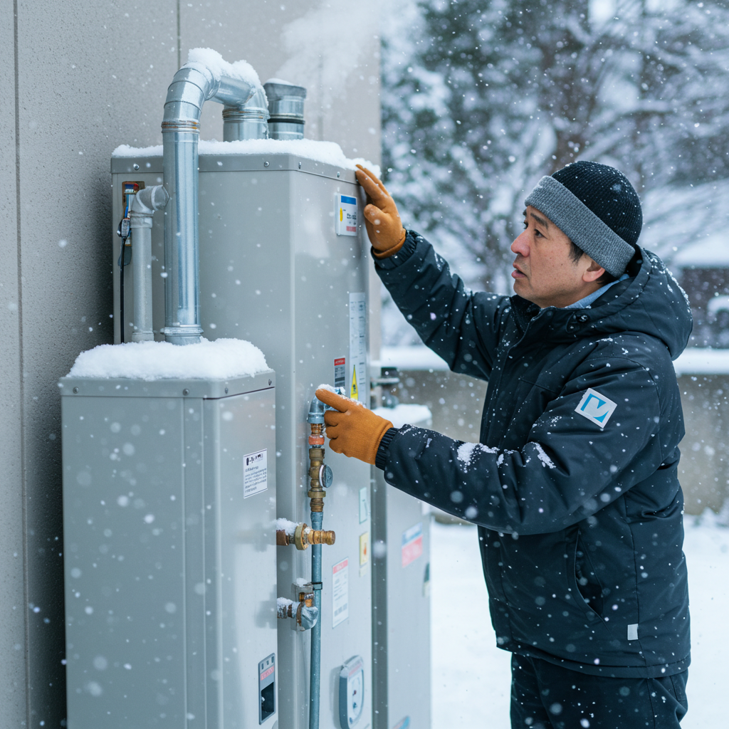 給湯器 雪 マーク お湯が出ない時の原因