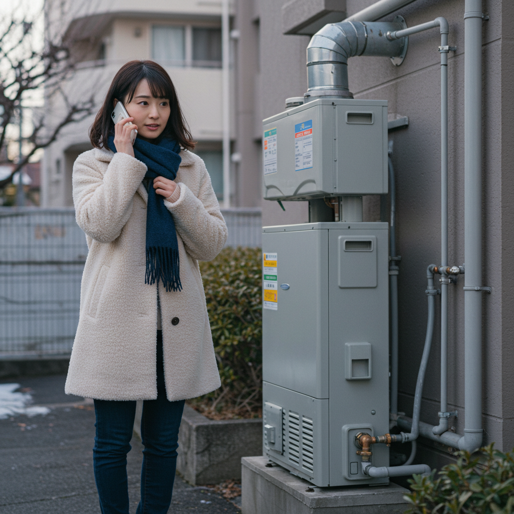 給湯器 710 賃貸物件での対処方法
