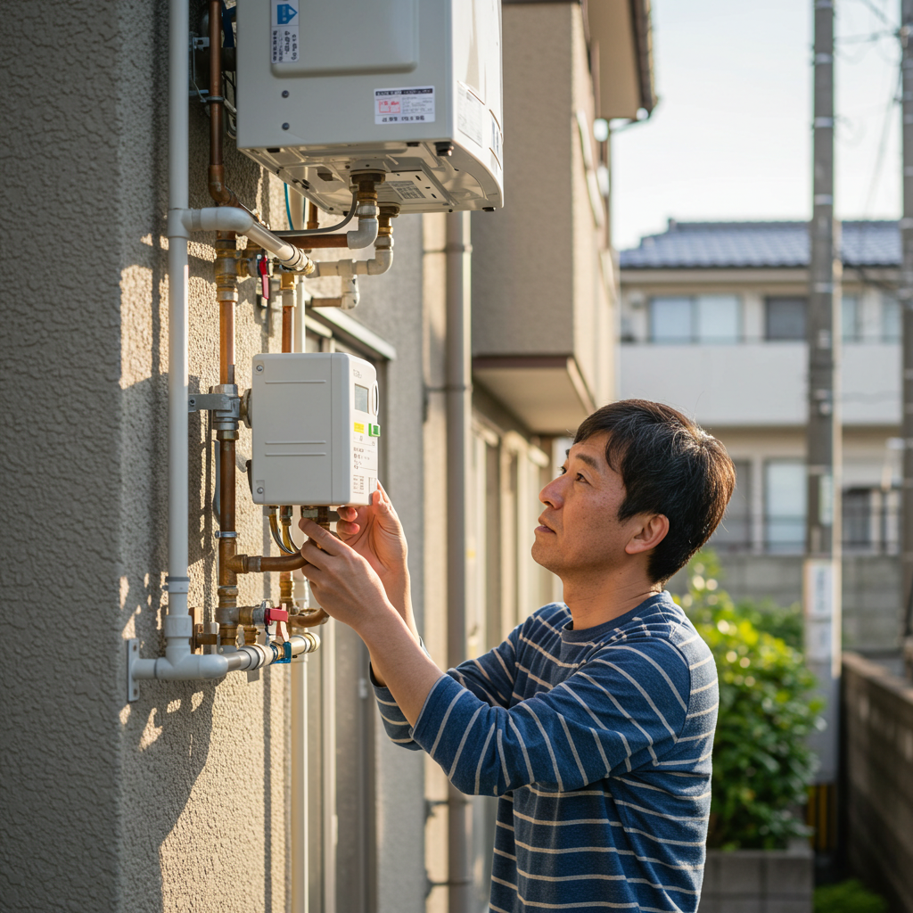 給湯器はガスですか？ の疑問を解消