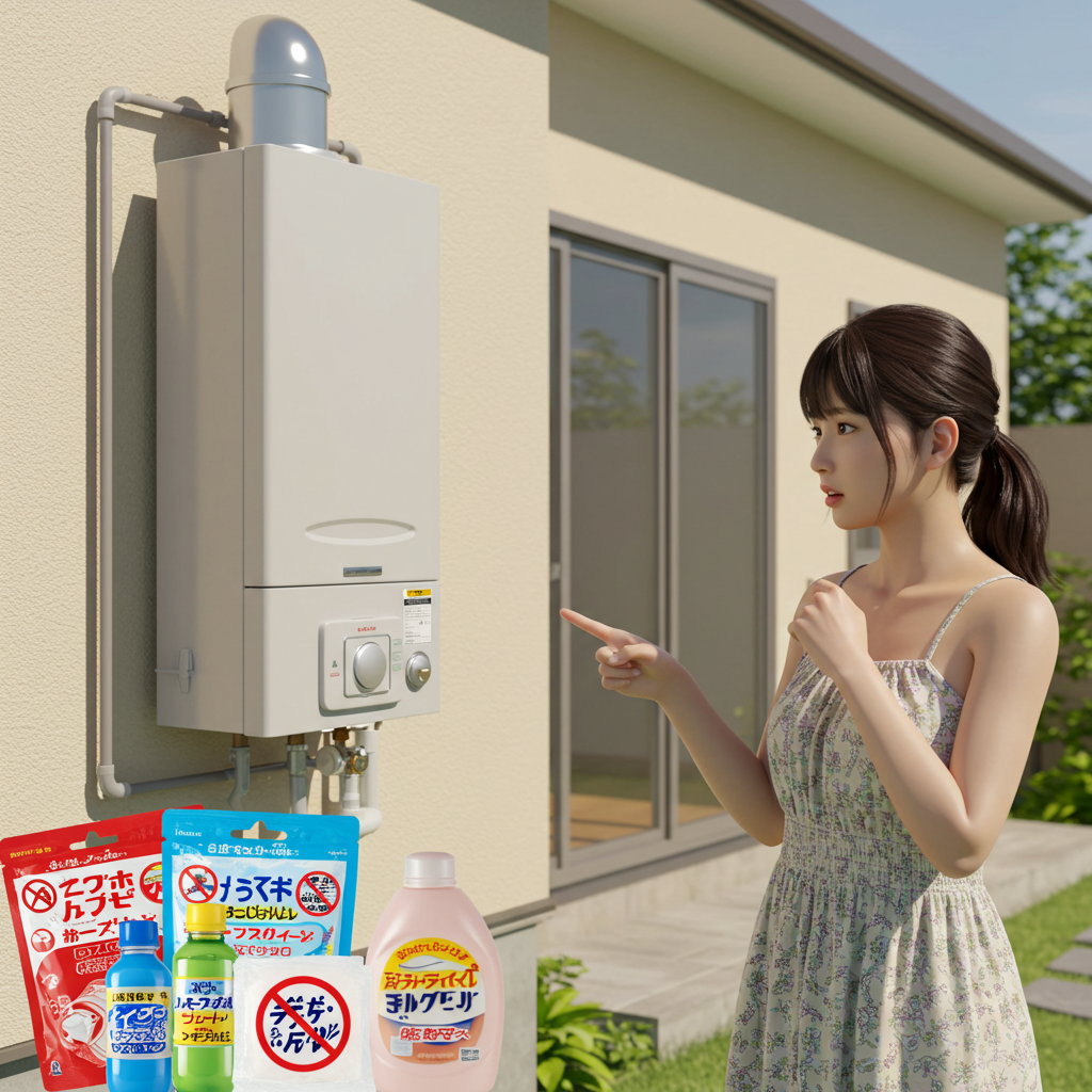 追い焚き機能のNG入浴剤は？