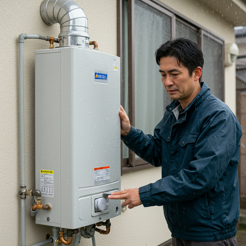 給湯器に雨よけは必要ですか？