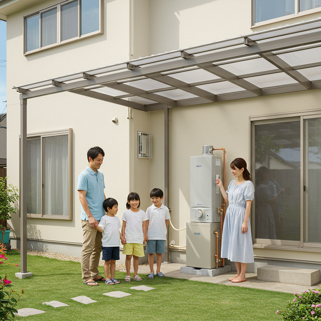 給湯器 屋根設置で得られるメリット