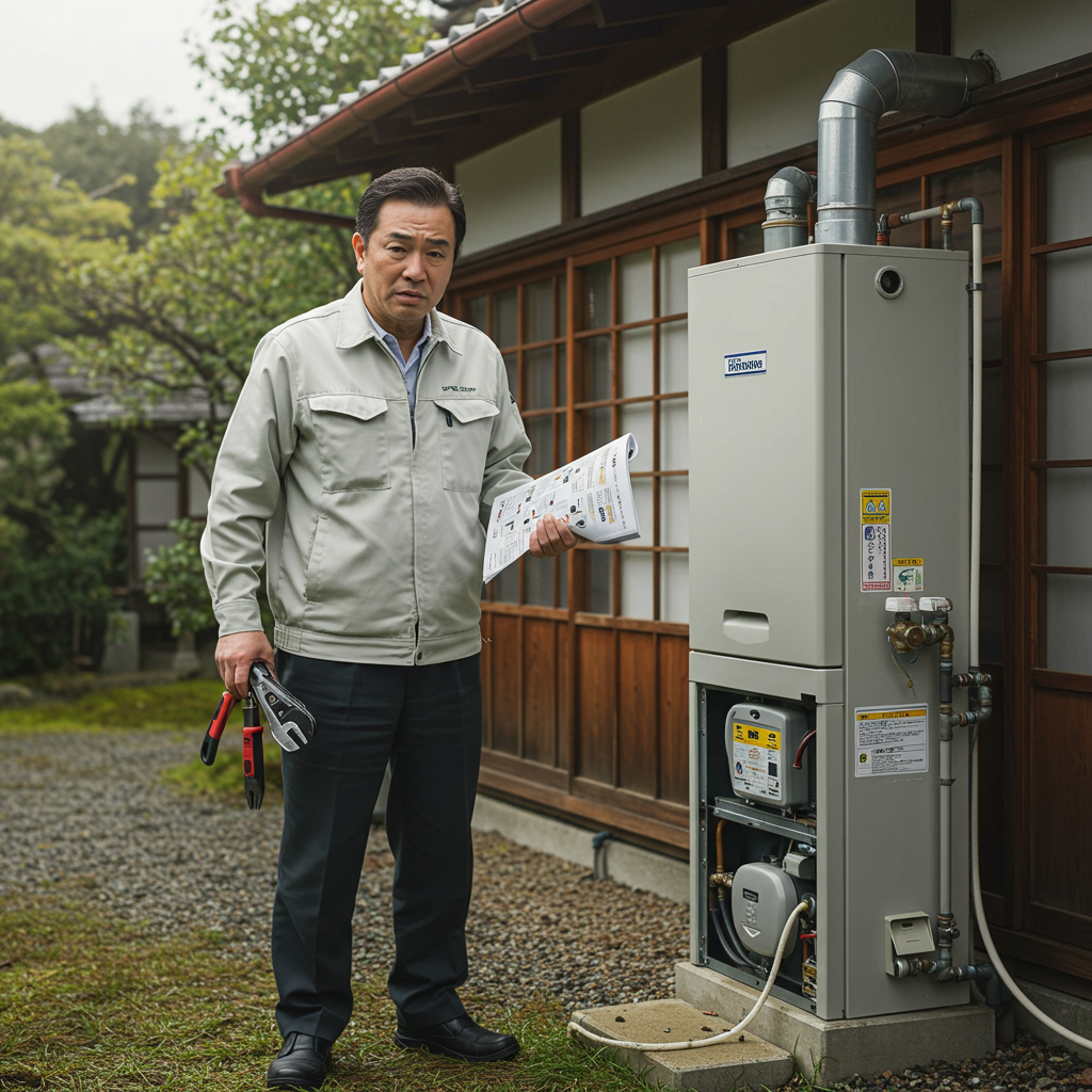 給湯器の交換はDIYでできますか？