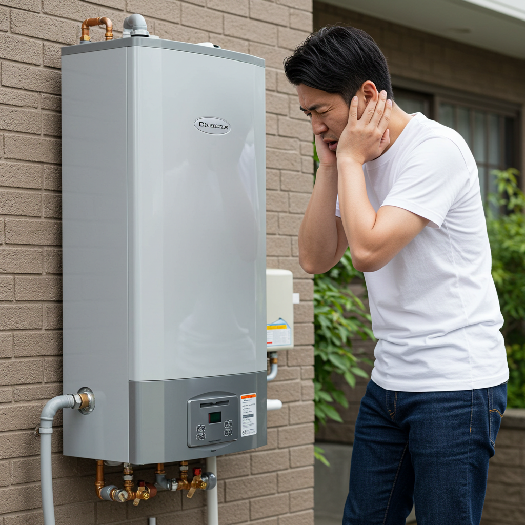 給湯器 ブオーン の音が うるさい理由