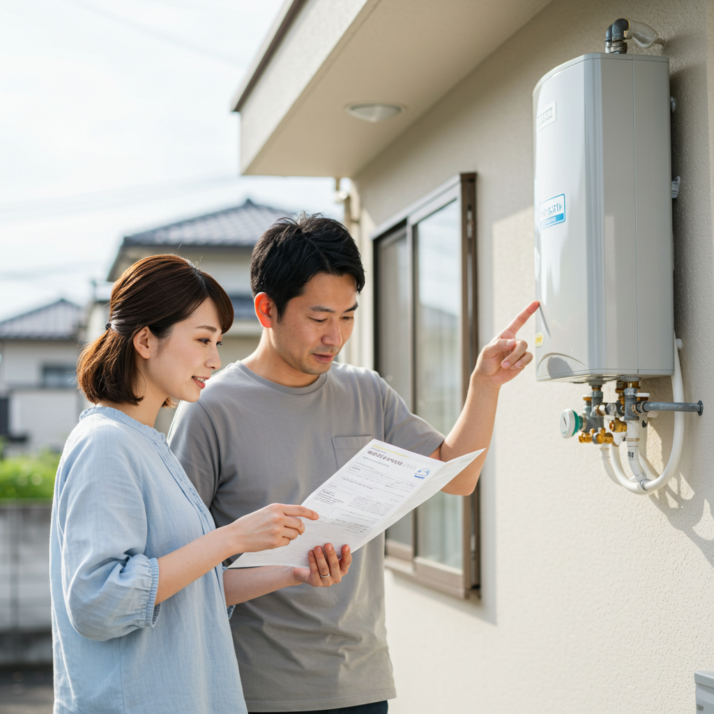 給湯器 室内 賃貸で確認すべきこと