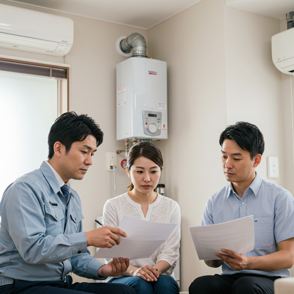 給湯器交換悪質業者の見分け方
