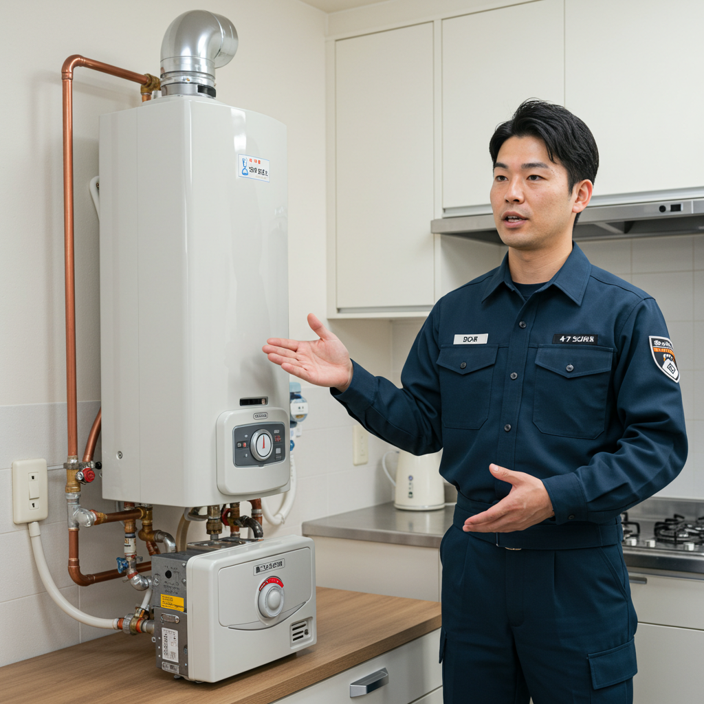 消防法で給湯器の設置に定められた基準とは