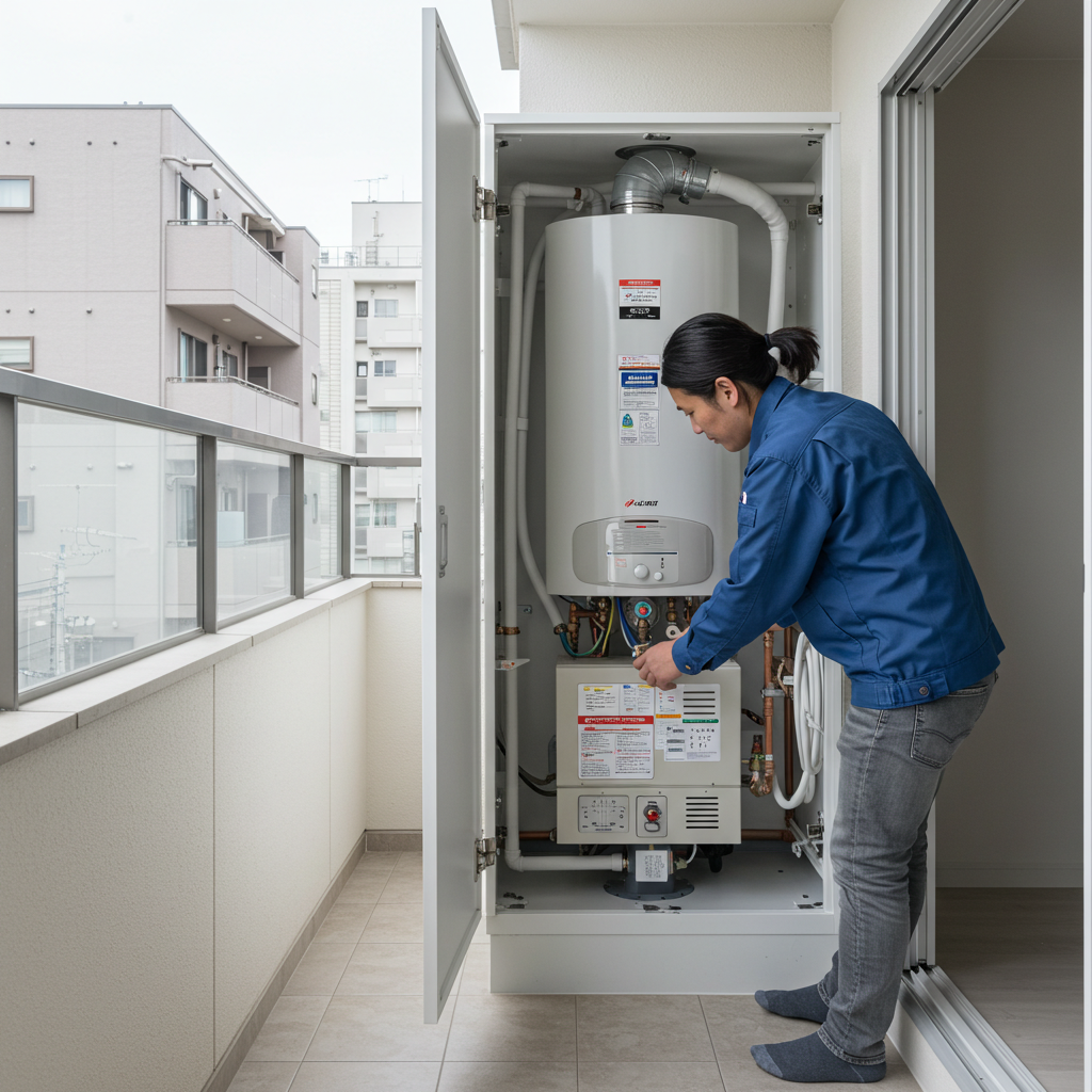 マンションの給湯器水抜きはどうする？
