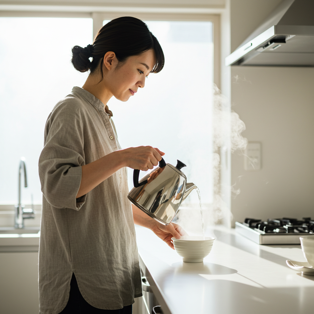 お湯を沸騰させる方法とその注意点