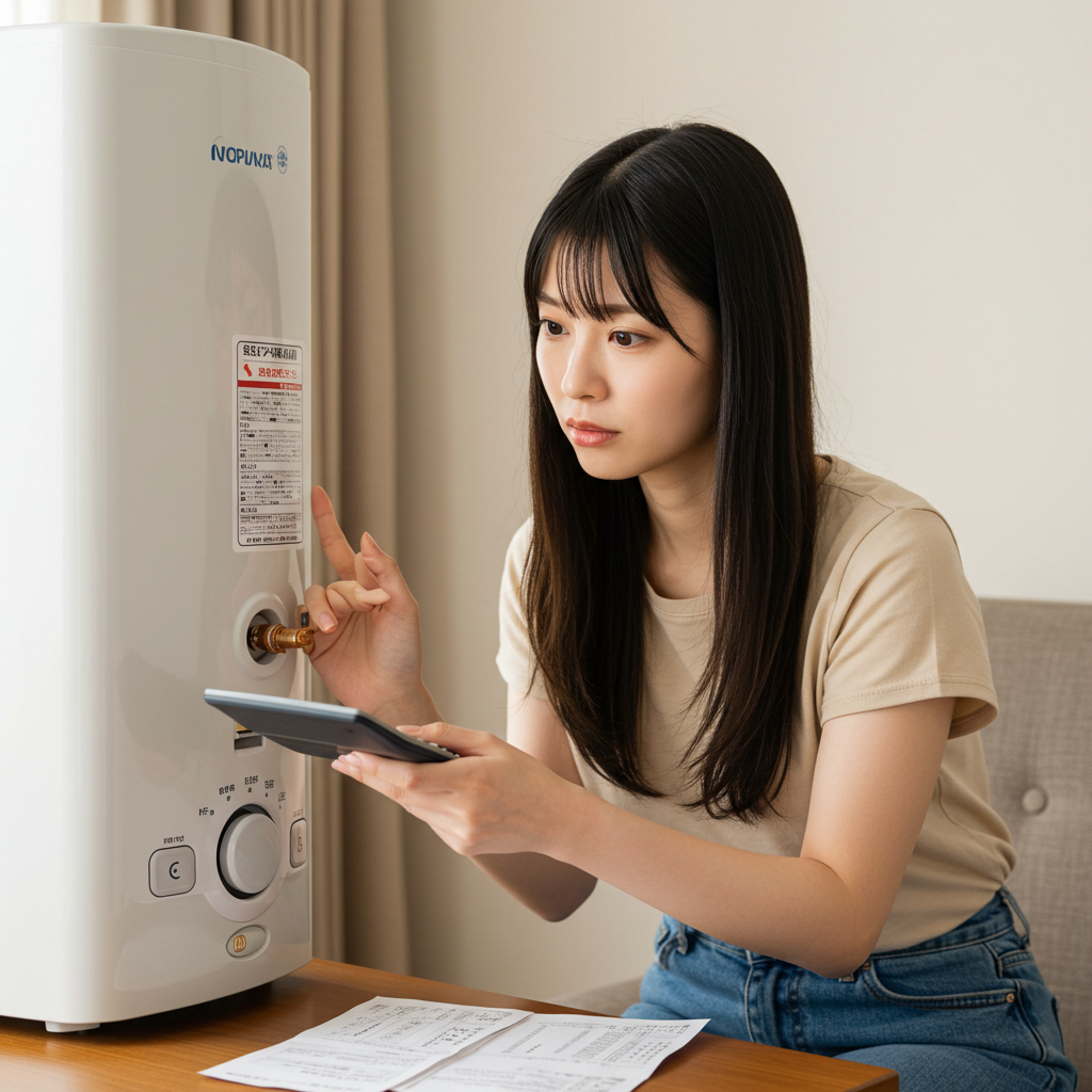 給湯器をつけっぱなしにしておくと1日いくらかかりますか？