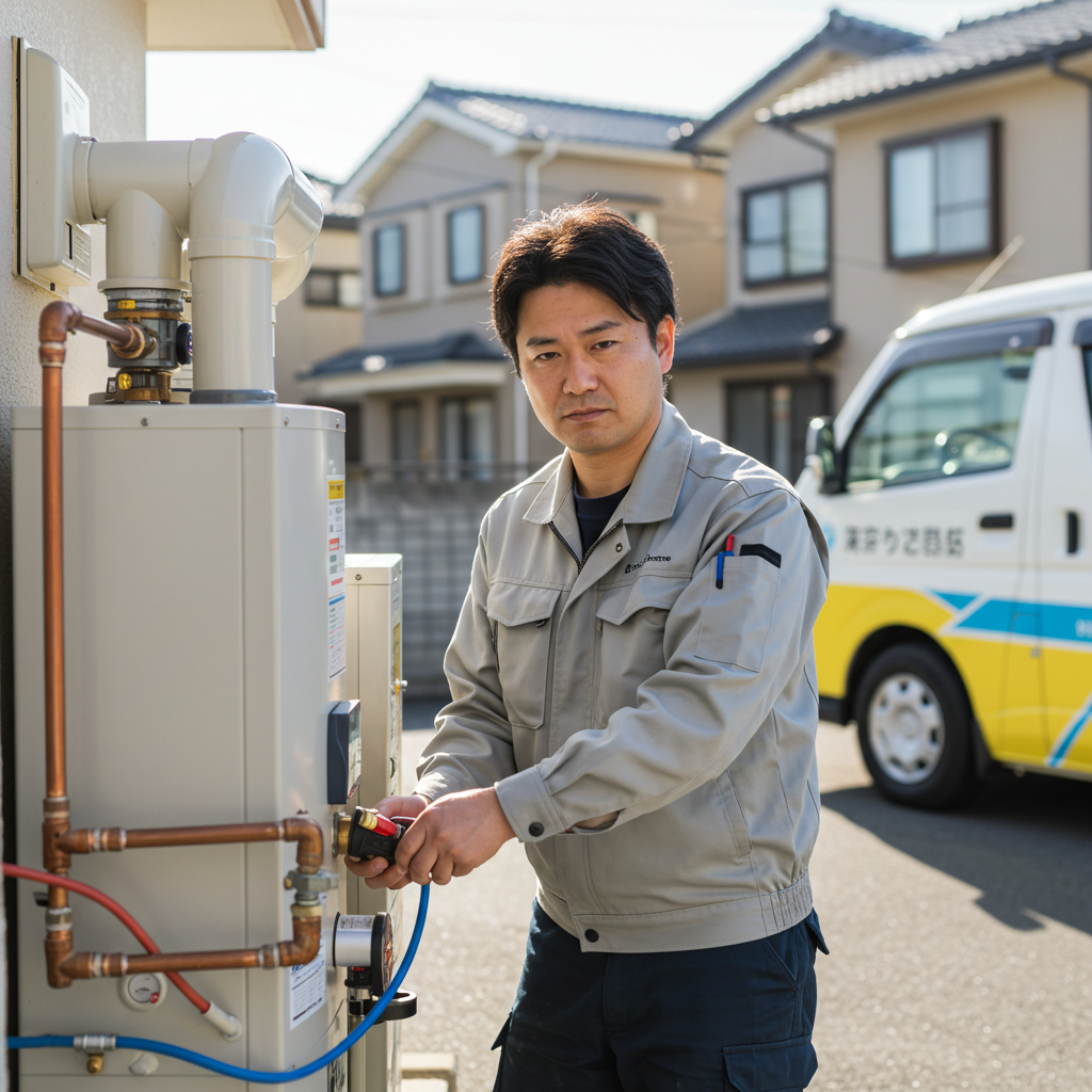 給湯器のシェア1位はどこですか？
