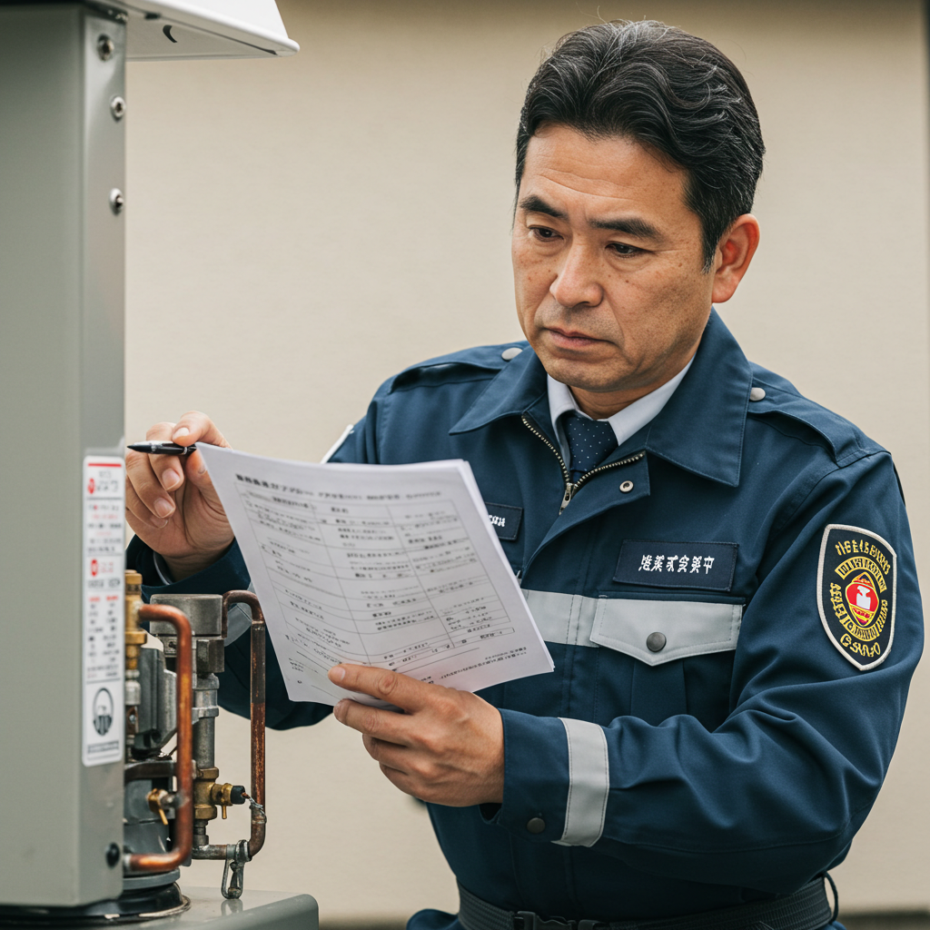 給湯器50号 消防基準との関係を確認