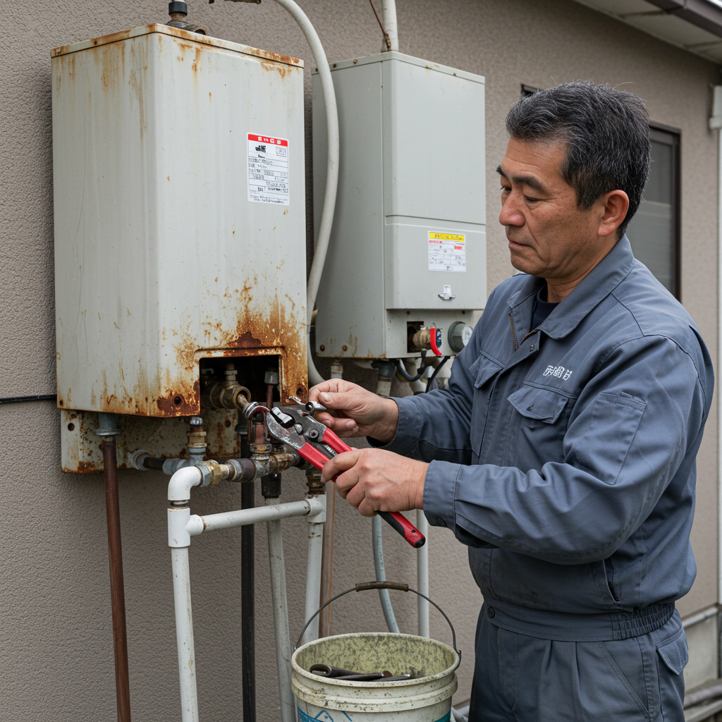 給湯器の取り外し費用はいくらですか？