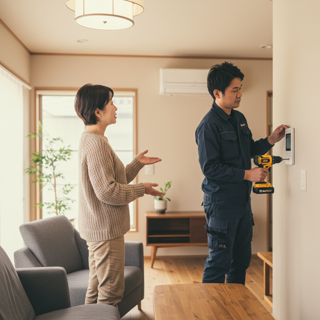 給湯器リモコン 位置 変え たい時の対応法