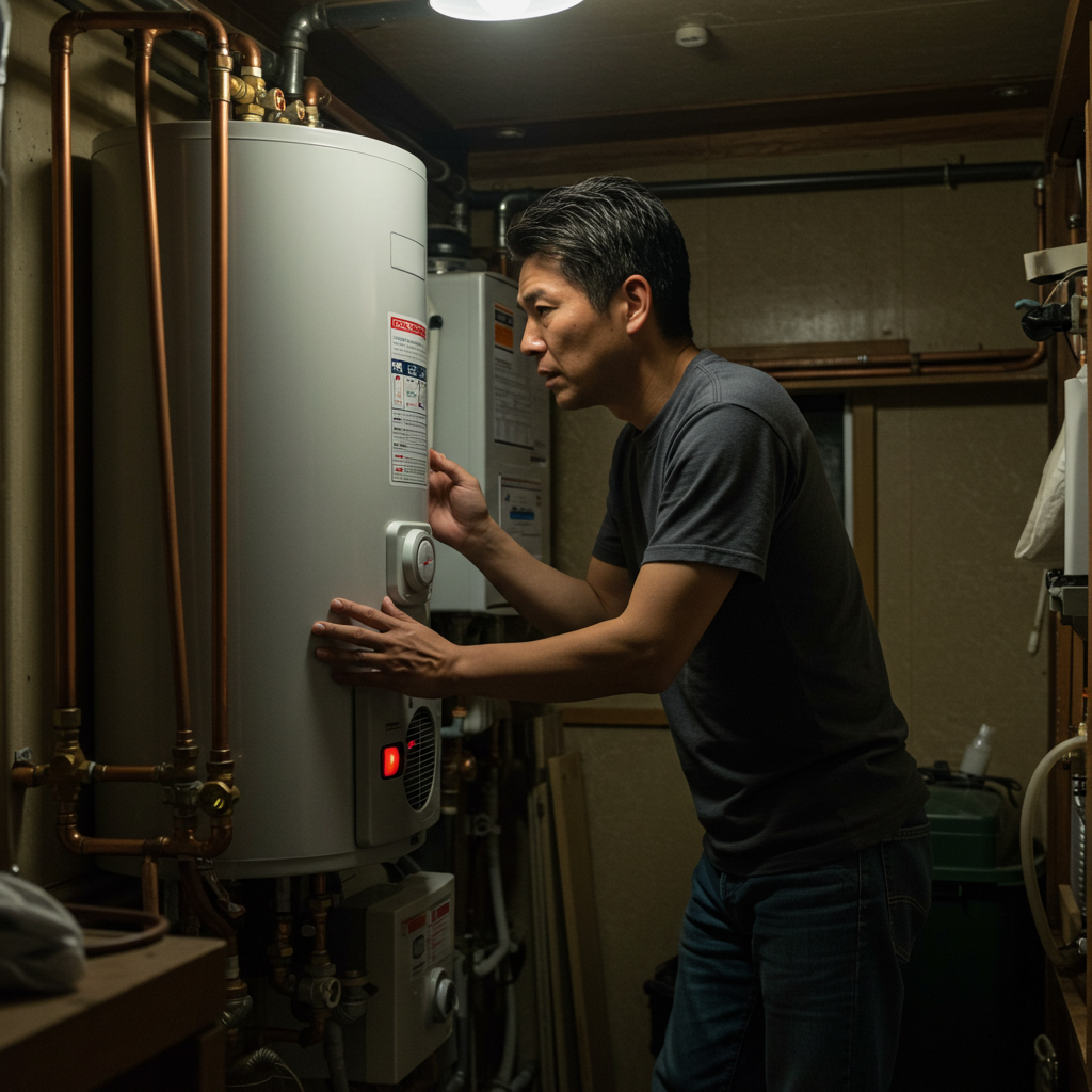電気温水器下水臭いときの原因とは
