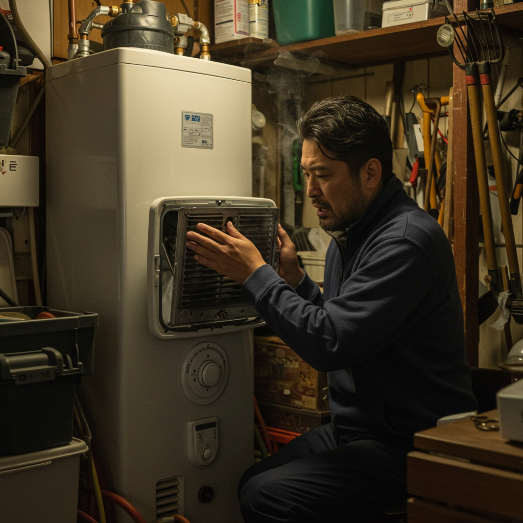 電気温水器ヘドロ臭の発生条件